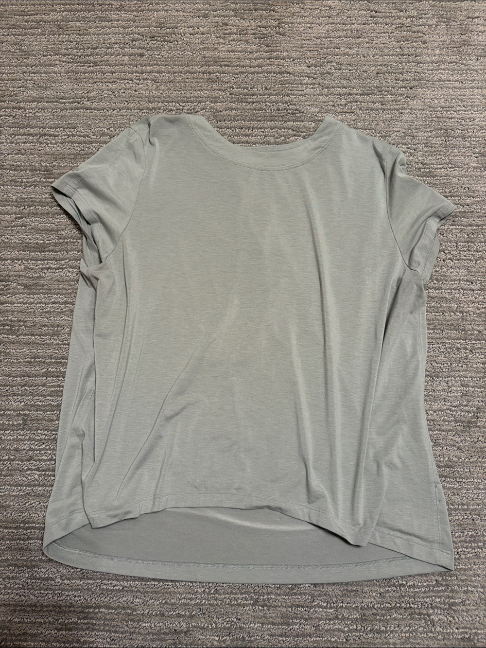 Athleta Short Sleeve Scoop Neck Top - Sage